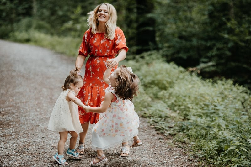 Kids exploring nature